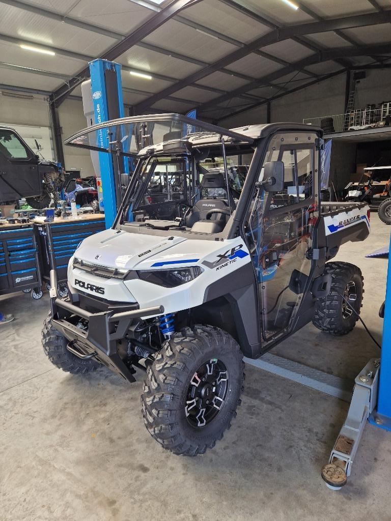 Polaris Ranger Kinetic premium , 2024 model met 5000 km, Motos, Motos | Marques Autre, Entreprise, Plus de 35 kW, Autre