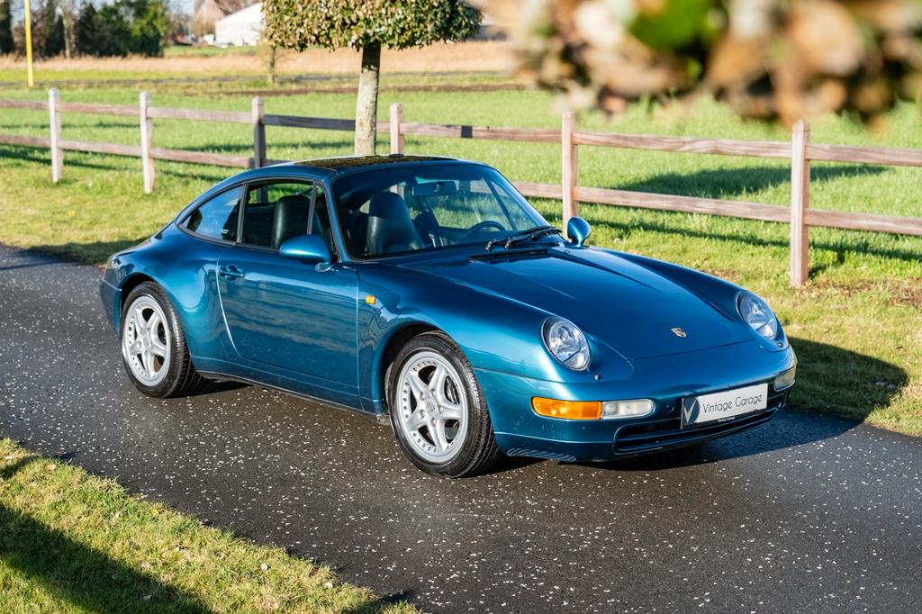 Porsche 993 Targa 1995, Auto's, Automaat, 4 zetels, Achterwielaandrijving, Zwart