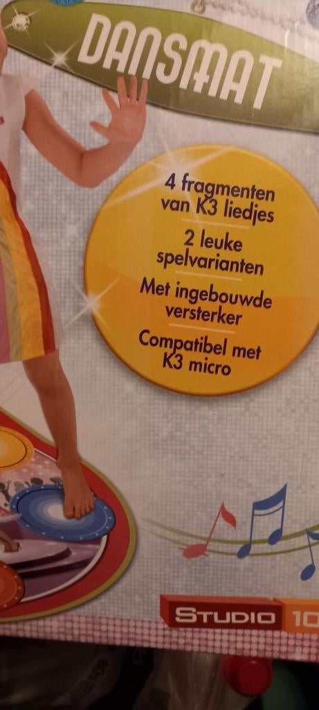 K3 dansmat, Ophalen of Verzenden, Zo goed als nieuw