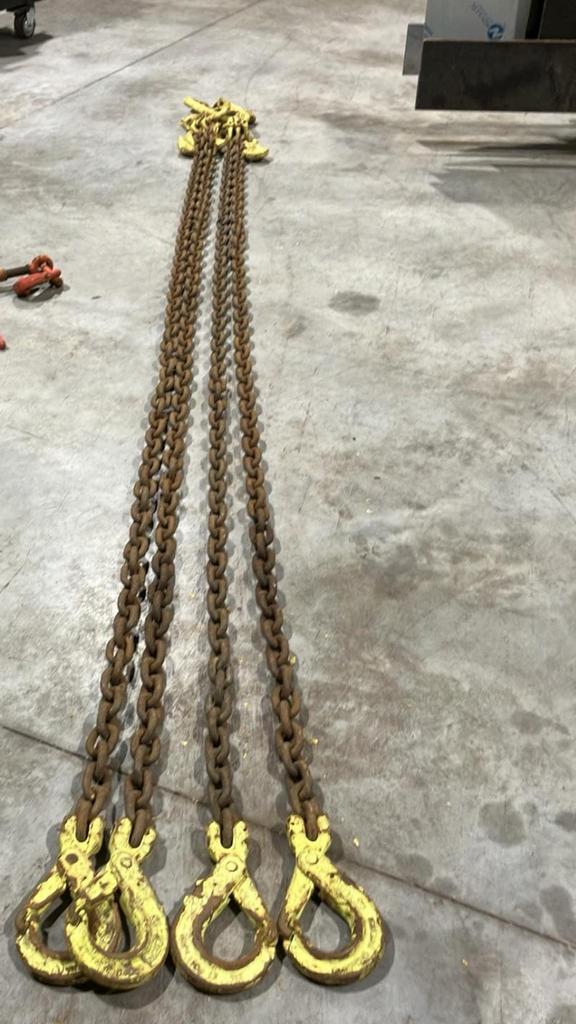 12 ton ketting 3 m, Ophalen, Zo goed als nieuw, Handmatig
