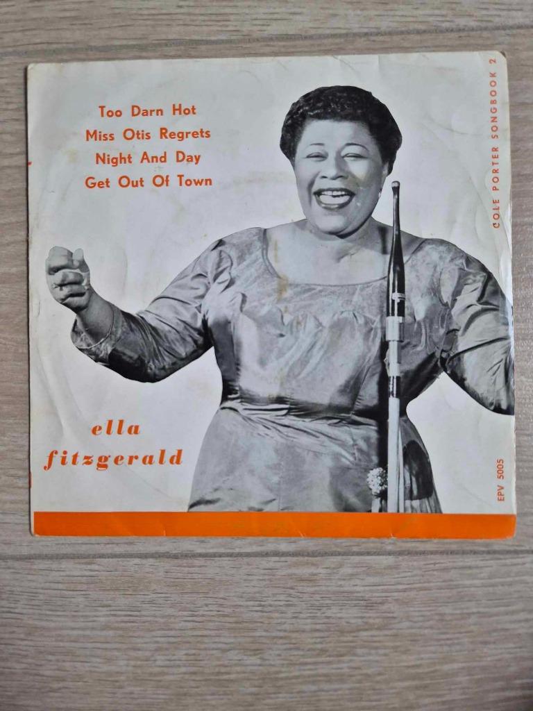 Lege hoes Ella Fitzgerald, Ophalen of Verzenden
