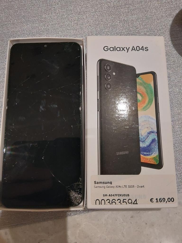 Samsung Galaxy A04s voor onderdelen, Gebruikt, Overige modellen, Zwart, 32 GB