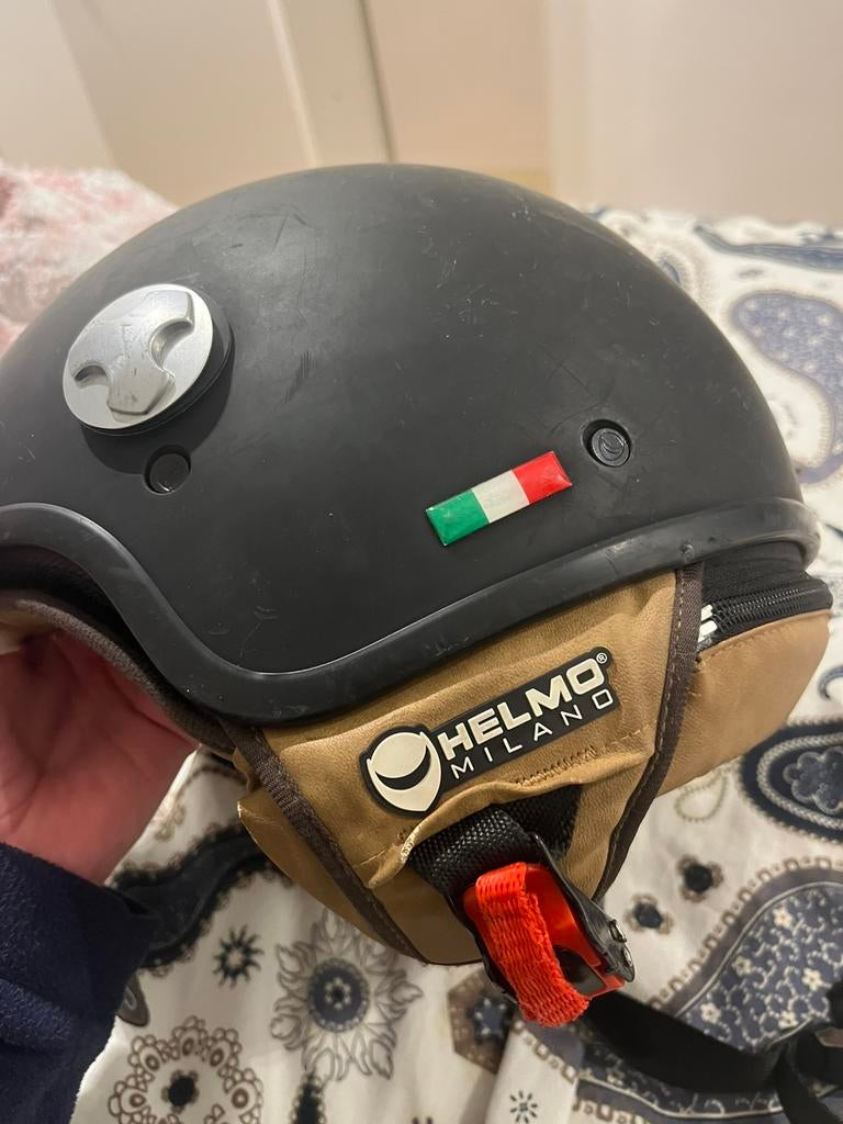 Casque helmo milano, Fietsen en Brommers, Ophalen, Gebruikt, Medium