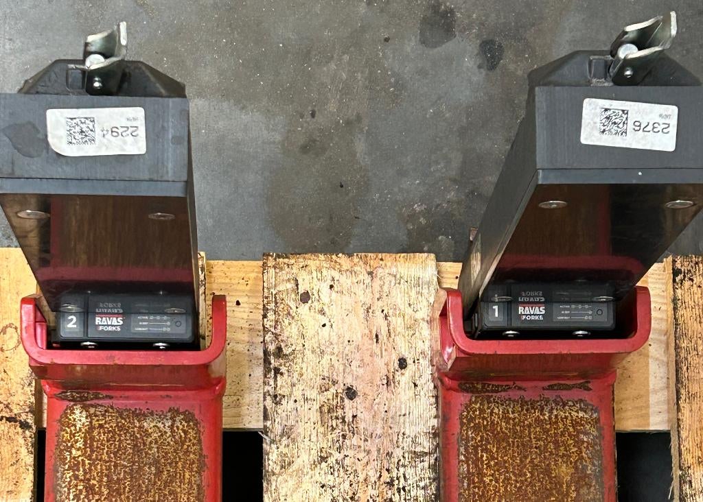 VETTER heftruckvorken met RAVA iFORK weegsysteem, Zakelijke goederen, Machines en Bouw | Heftrucks en Intern transport, Voorzetapparatuur