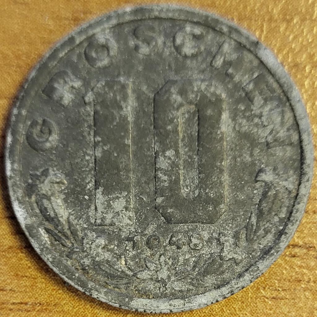 AUTRICHE 10 groschen 1948 KM#2874 Très Très Beau, Enlèvement ou Envoi, Autriche, Monnaie en vrac