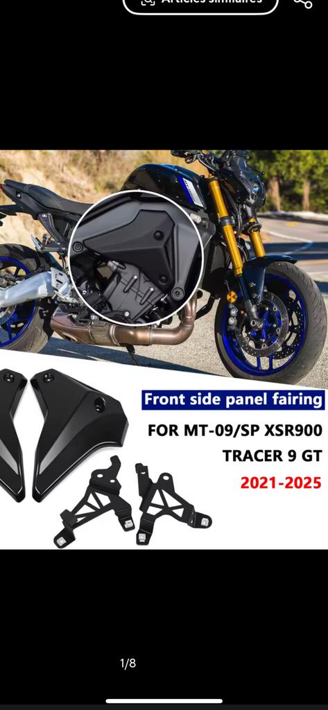 Cache moteur yamaha tracer 900, Motos, Enlèvement, Neuf