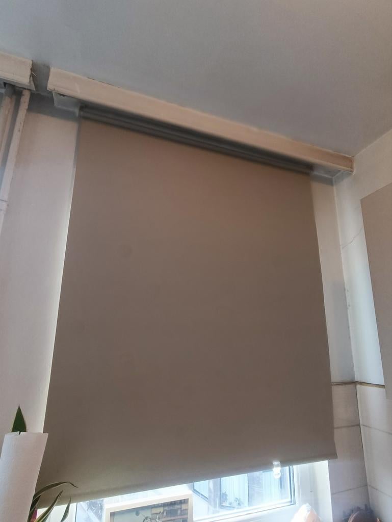 Ikea verduisterend Rolgordijn 140 x 155 beige, Ophalen, 100 tot 150 cm, Nieuw, 100 tot 150 cm