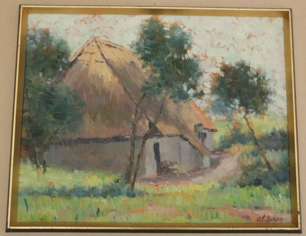 Clémence Biron - Peinture à l'huile, Antiquités & Art, Enlèvement