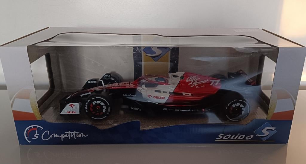 Solido F1 Alfa Romeo C42 GP d'Émilie-Romagne #77 V.Botta, Enlèvement ou Envoi, Neuf, Solido