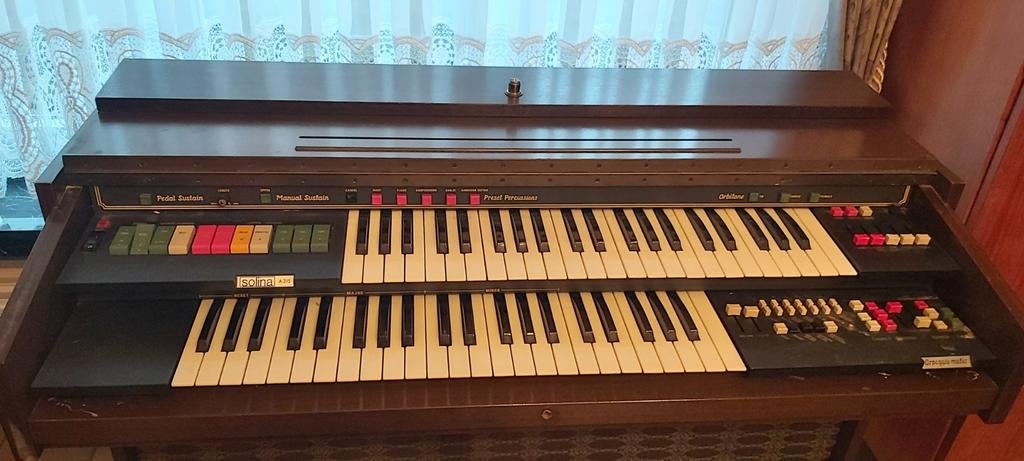 Elektronisch Orgel met bank, Ophalen of Verzenden, Orgel