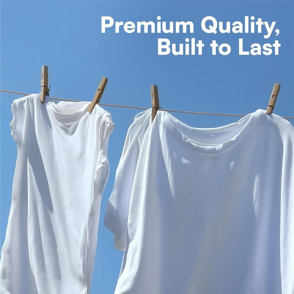 Corde à linge | Corde | Étendoir | LIVRAISON GRATUITE, Jardin & Terrasse, Sèche-linge & Lave-linge, Neuf, -, -, Autres types