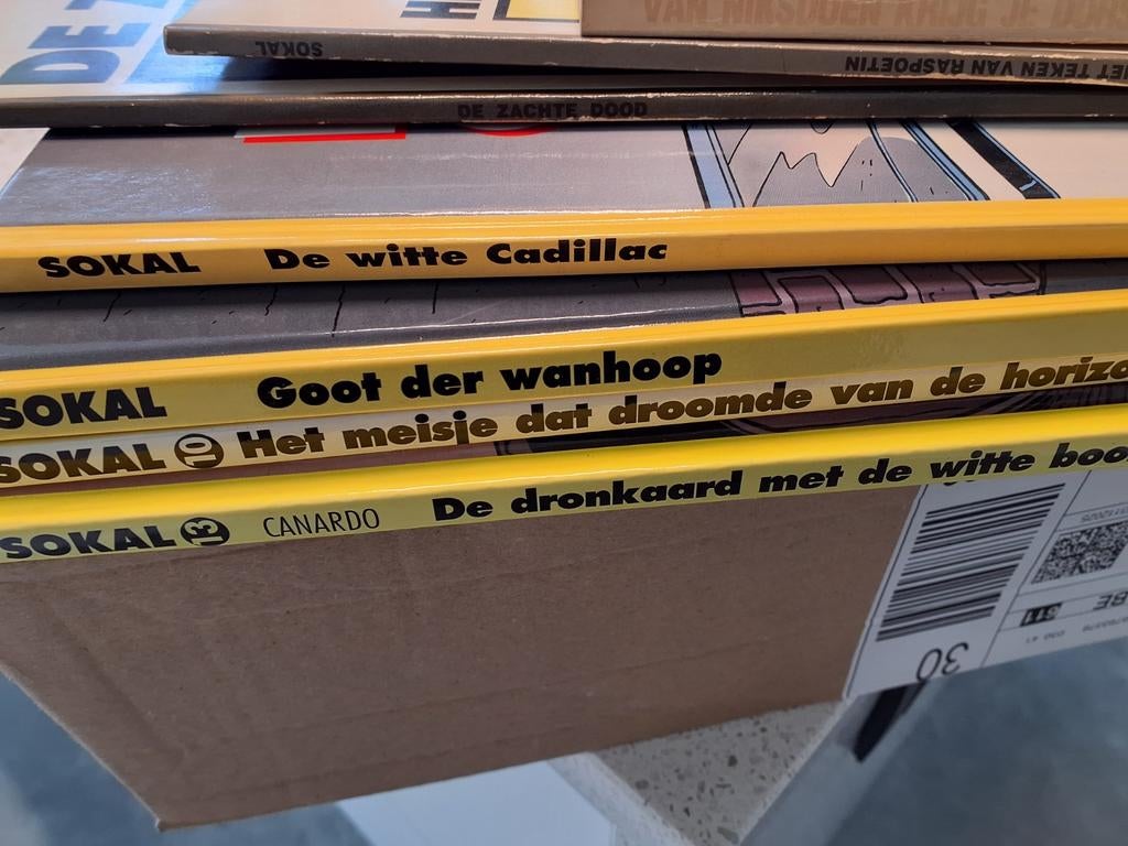 Sokal - Canardo, Boeken, Ophalen