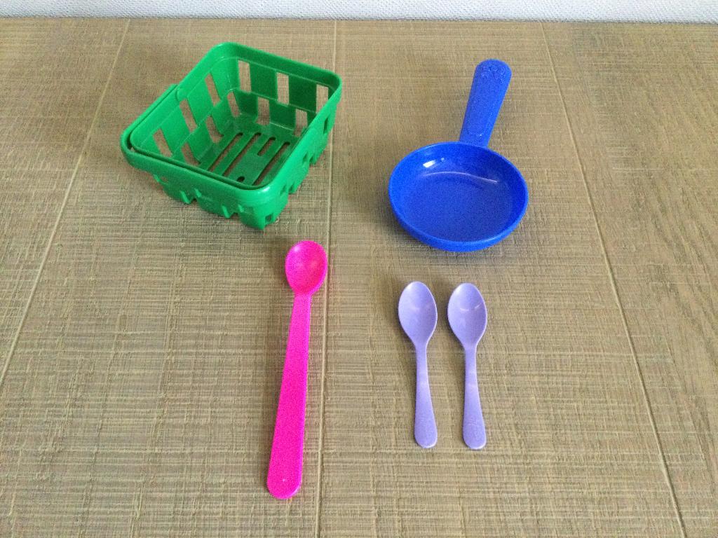 Spulletjes voor speelgoedkeukentje, Ophalen of Verzenden, Zo goed als nieuw, Speelkeuken-accessoire