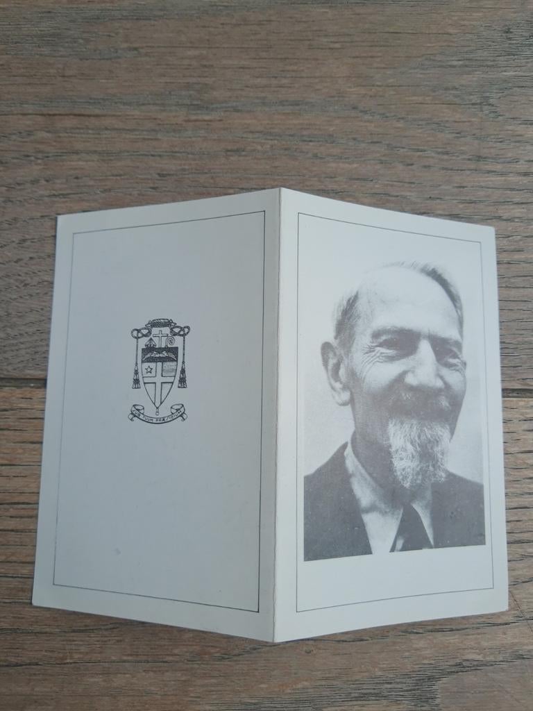Bp oud-bisschop Kalemie-Kirungu (Zaïre), 1894-1985, Morlion, Verzamelen, Ophalen of Verzenden