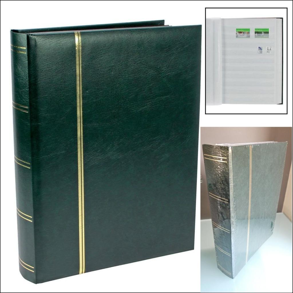 SAFE 150-3 Luxus A4 Postzegelalbum groen 230x305x60 - NIEUW, Ophalen of Verzenden, Verzamelalbum