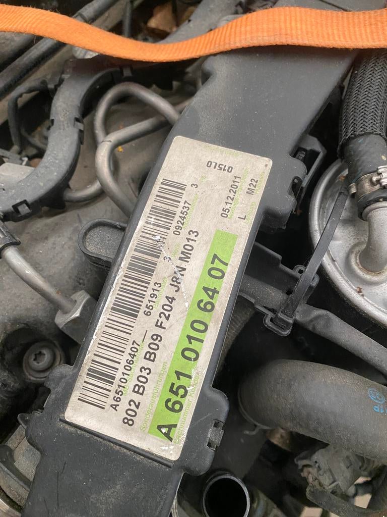 Mercedes OEM651 Klasse C E Sprinter Vito Viano-motor, Auto-onderdelen