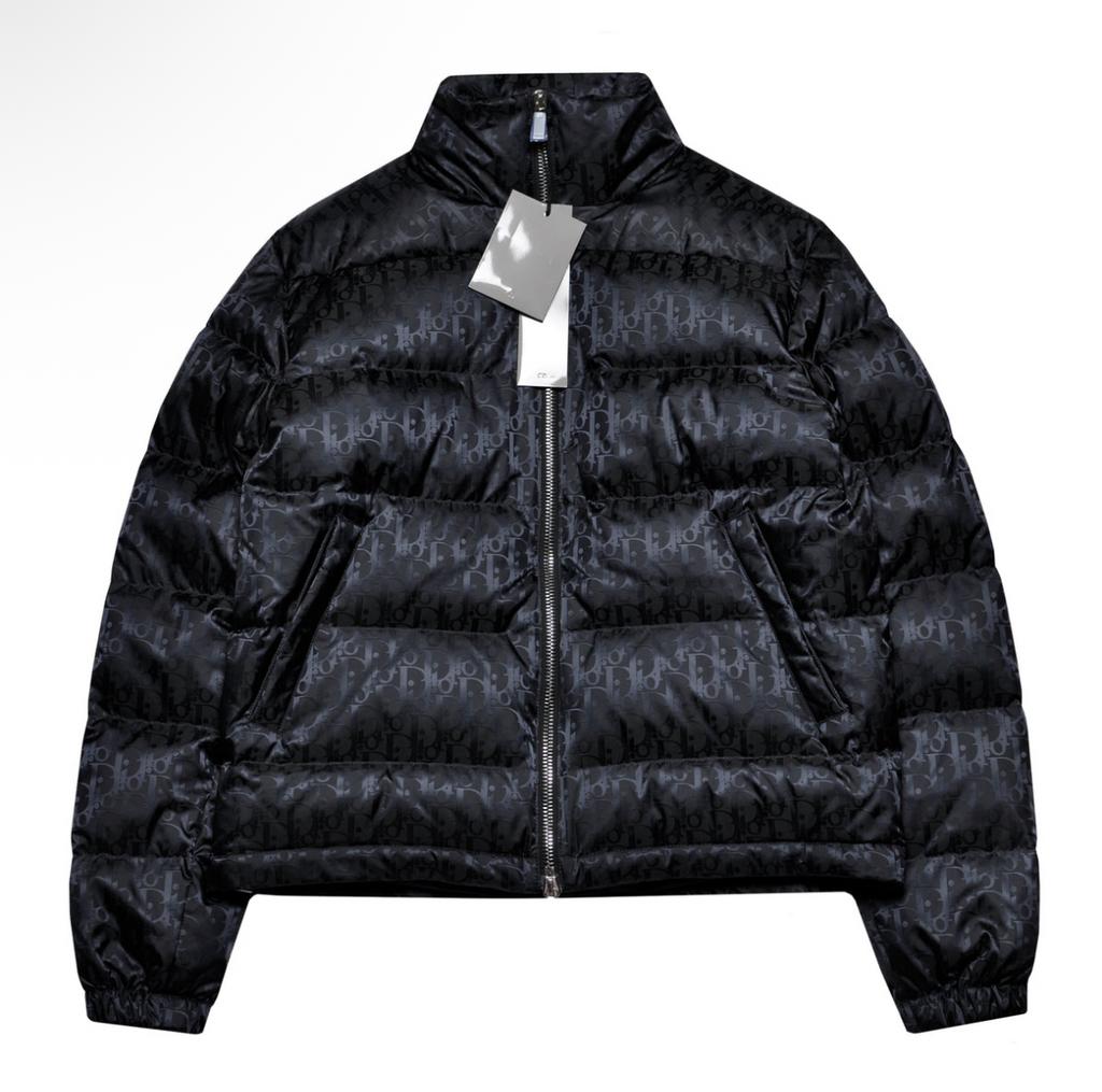 Dior Puffer Jas – Zwart – Maat L (Zeer goede staat), Ophalen of Verzenden, Zo goed als nieuw, Maat 52/54 (L), Zwart