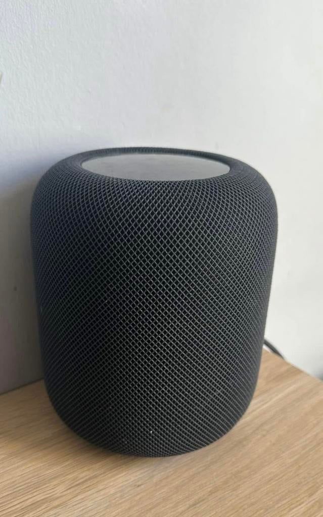 Apple HomePod 1e generatie – Space Grey – Met doos – €220, Audio, Tv en Foto, Luidsprekerboxen, Ophalen, Zo goed als nieuw