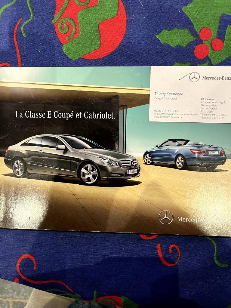 Brochure automobile, Livres, Autos | Brochures & Magazines, Enlèvement ou Envoi, Mercedes