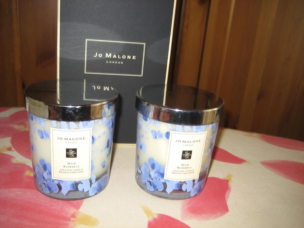 JO MALONE BOUGIES PARFUMEES EDITION LIMITEE 2 x WILD BLUEBEL, Envoi, Neuf, Bougie