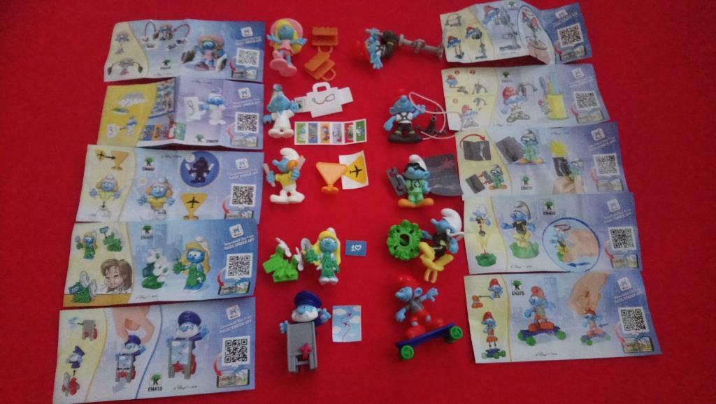 Kinder city Schtroumpf 2018-2019, Collections, Enlèvement ou Envoi, Neuf, Différents Schtroumpfs, Poupée, Figurine ou Peluche
