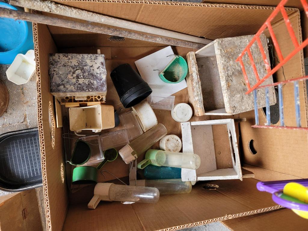 vogelmateriaal, Enlèvement, Utilisé