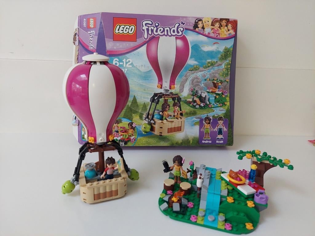 lego friends 41097 luchtballon, Kinderen en Baby's, Speelgoed | Duplo en Lego, Gebruikt, Lego, Complete set, Ophalen of Verzenden