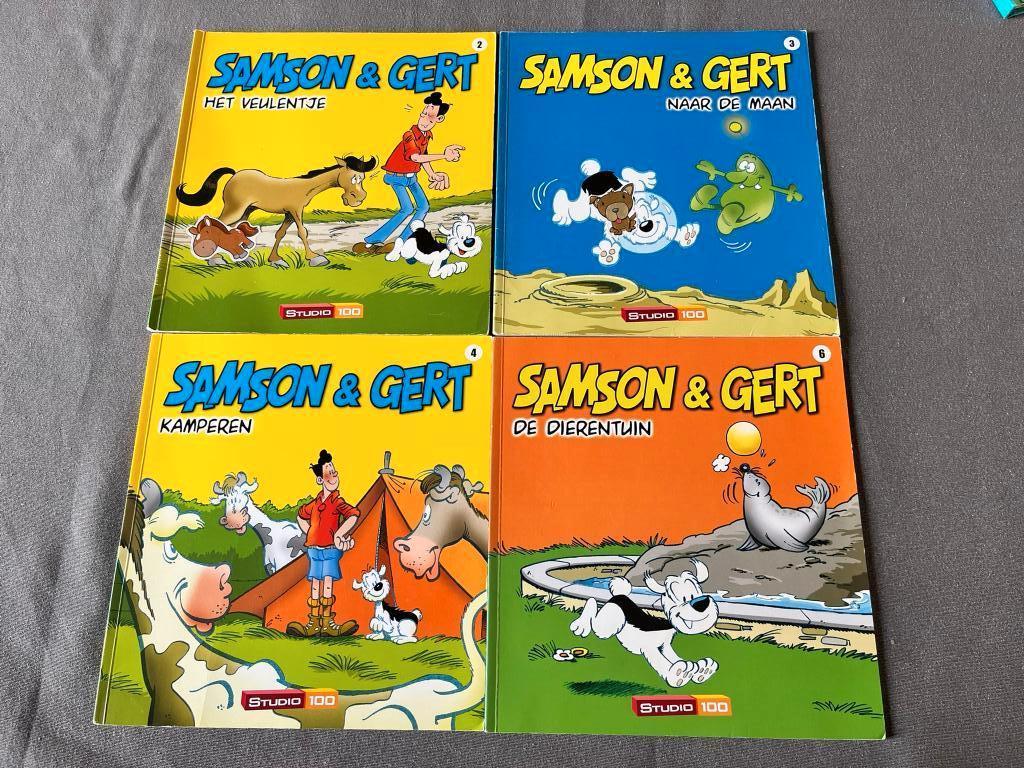 Samson en Gert kamperen, Boeken, Ophalen