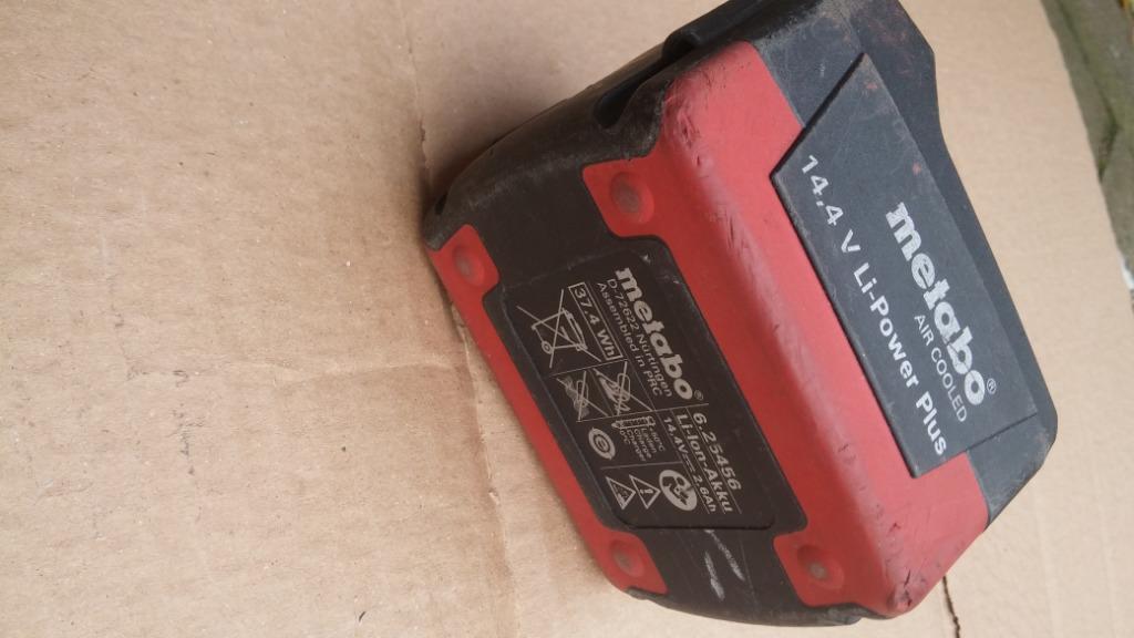 batterie Metabo 14,4 V 2,6 Ah, Bricolage & Construction, Enlèvement ou Envoi, Utilisé