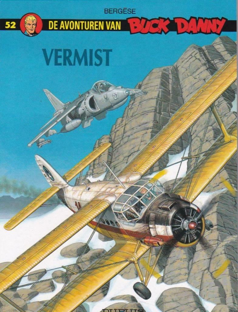 BUCK DANNY N52 "VERMIST" - ENIGE DRUK (2008) IN STOCKSTAAT, Eén stripboek, Nieuw, Ophalen of Verzenden, Bergèse