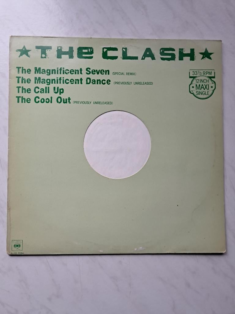 The Clash ‎: The Magnificent Seven (12") new wave, Ophalen of Verzenden