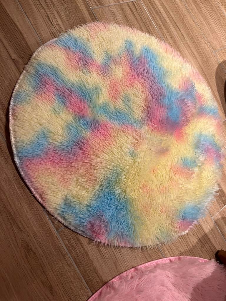 Tapis multicolore 80cm, Maison & Meubles, Ameublement | Tapis & Moquettes, Enlèvement ou Envoi
