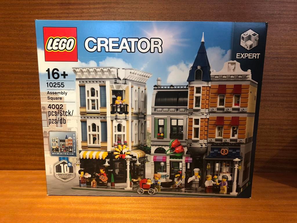 Lego 10255  La Place de l’Assemblée, Ophalen, Nieuw, Complete set, Lego