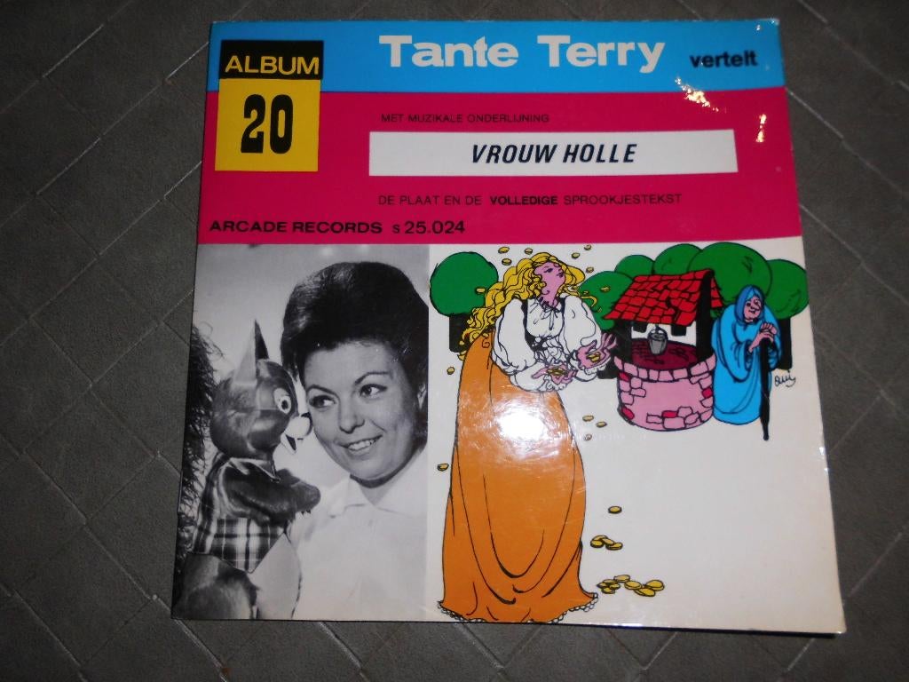 Tante Terry Vertelt "Vrouw Holle", CD & DVD, Vinyles Singles, Enlèvement ou Envoi, Single, Comme neuf, Enfants et Jeunesse