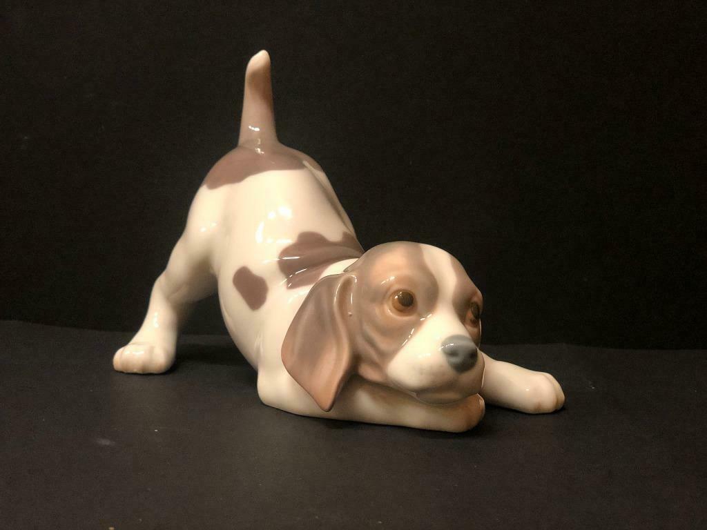 LLADRO Chien Beagle Chiot, Enlèvement ou Envoi