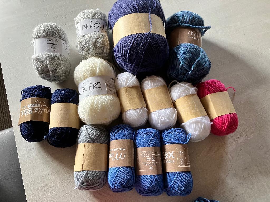 Laines, Hobby & Loisirs créatifs, Enlèvement, Tricot ou Crochet, Laine ou Fils