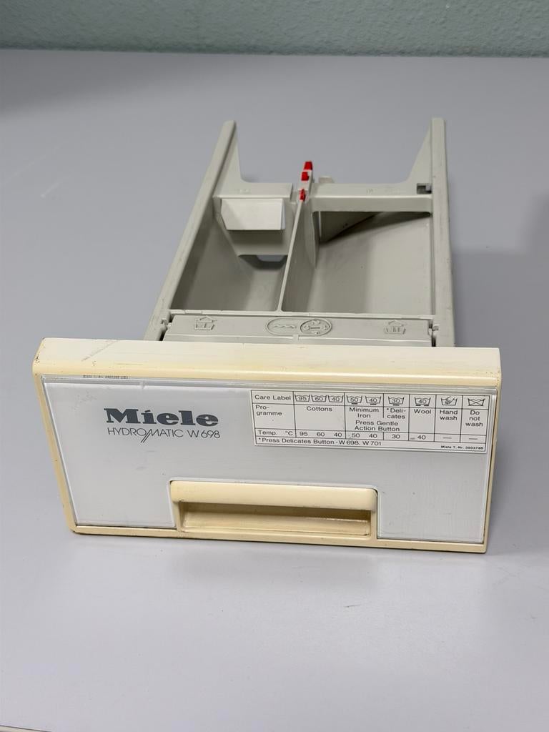 Tiroir à savon/tiroir à détergent Miele Hydromatic W698, Electroménager, Enlèvement ou Envoi, Utilisé