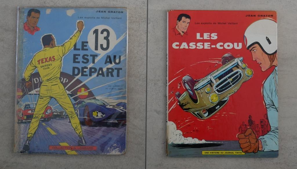 BD Michel Vaillant 5 Le 13 au départ 7 Casse cou 8 8e pilote, Enlèvement ou Envoi, Utilisé