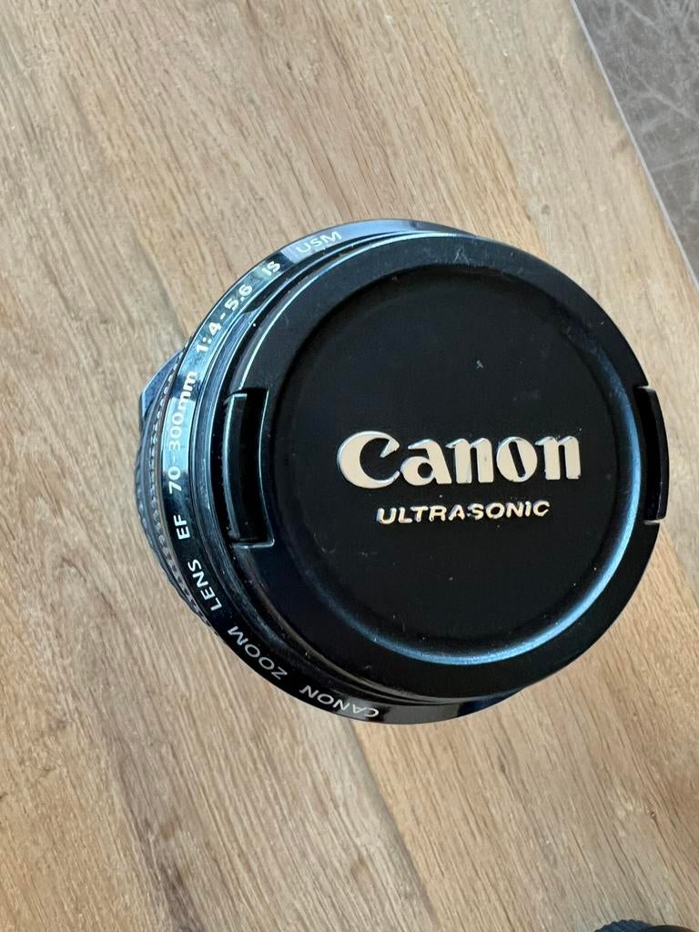 Objectif Canon 70-300 1:4-5 .6, Enlèvement, Utilisé