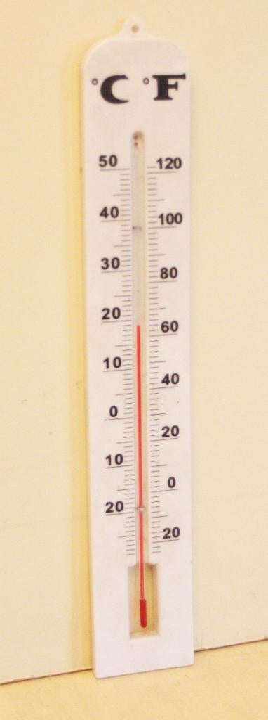 Thermometer / Graden Celsius & Graden Fahrenheit, Ophalen of Verzenden, Zo goed als nieuw
