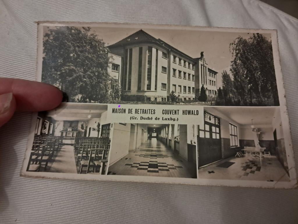 Description : maison de retraites, monastère de Howald (G.H., Enlèvement ou Envoi