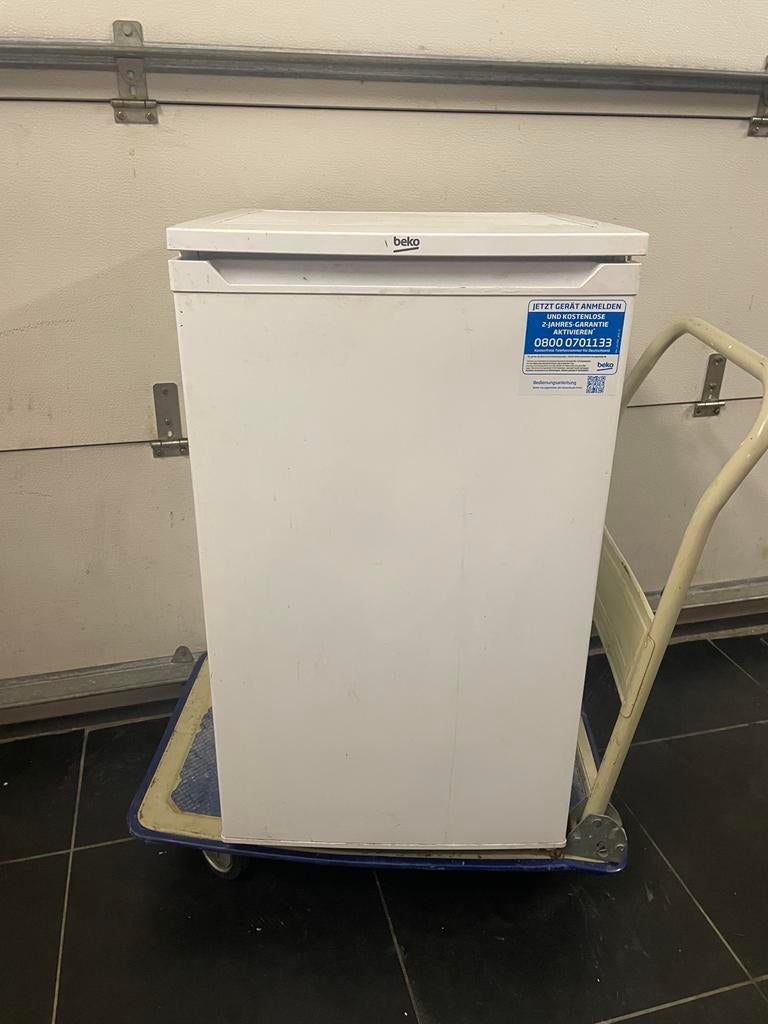 Beko koelkast, Elektronische apparatuur, Vriezers en Diepvrieskisten, Gebruikt, Minder dan 60 cm, Vrijstaand, Ophalen