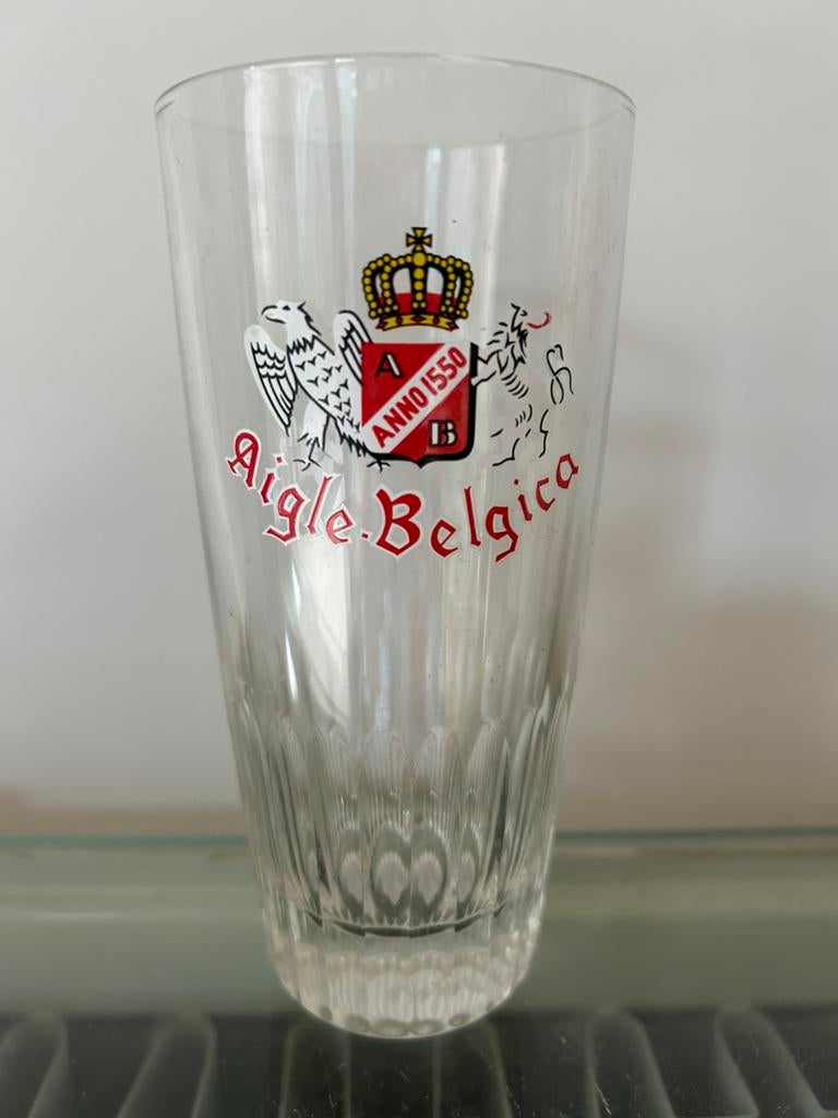 Bierglas Aigle Belgica, Ophalen, Zo goed als nieuw