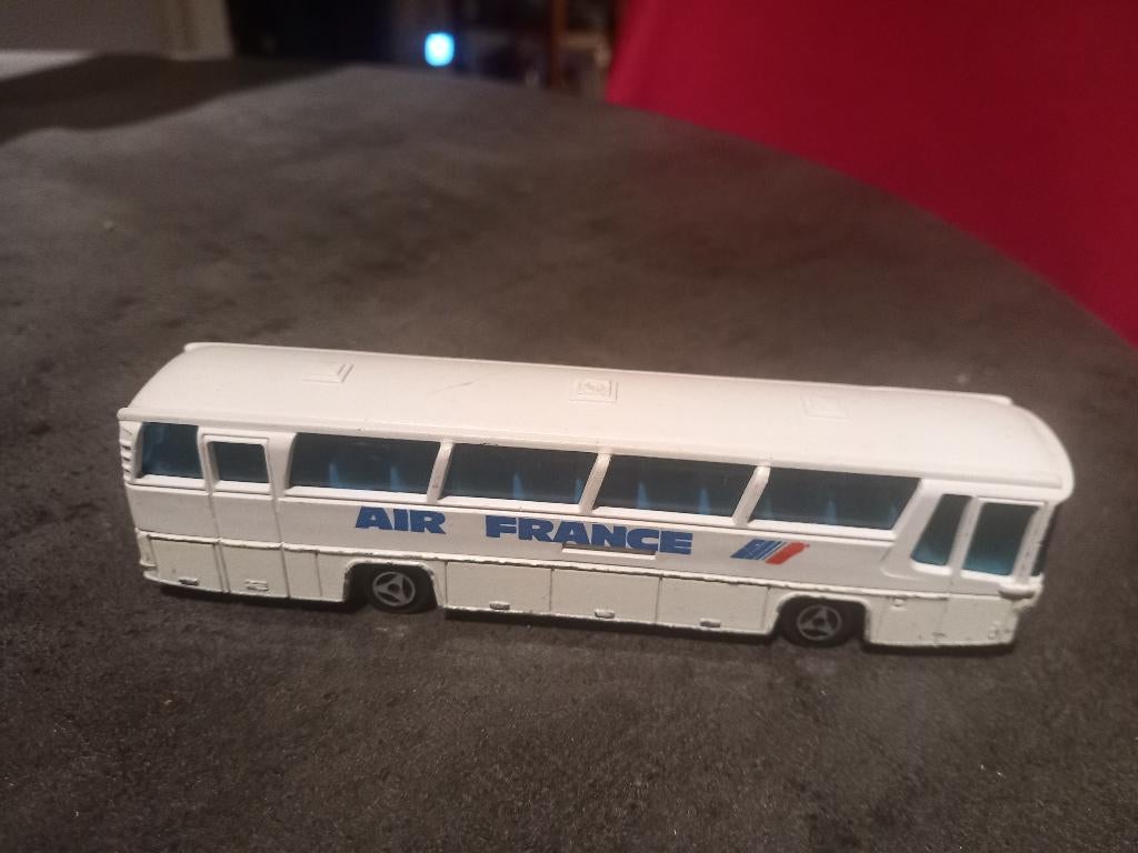 Autocar"Air France"(MAJORETTE), Enlèvement ou Envoi, Utilisé, Bus ou Camion, Majorette