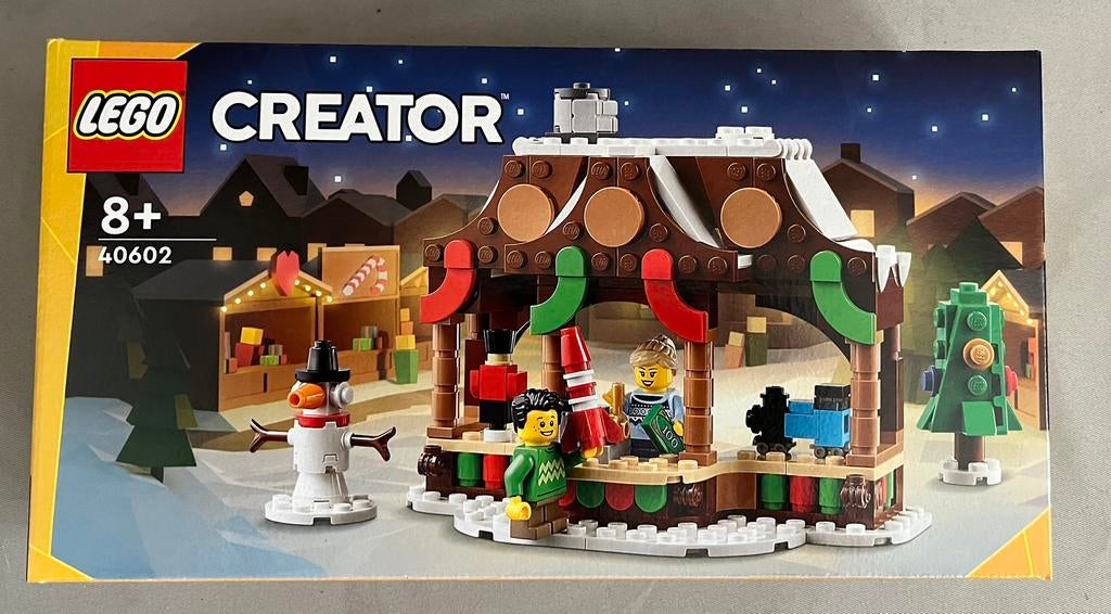 LEGO - Creator - Winterse Marktkraam - 40602 - Nieuw, Ophalen of Verzenden, Nieuw, Complete set, Lego