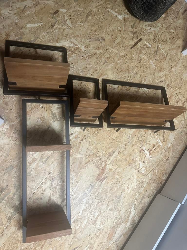Mooie wandrekjes te koop, Ophalen, Zo goed als nieuw, Hout