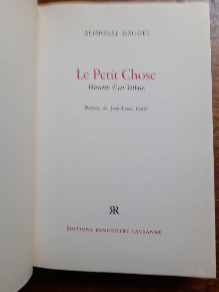 Alphonse Daudet - Le petit chose, Europa overig, Alphonse Daudet, Ophalen of Verzenden, Zo goed als nieuw