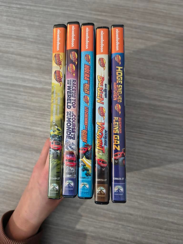 Dvd's Blaze en de monsterswielen, Europees, Gebruikt, Tekenfilm, Alle leeftijden