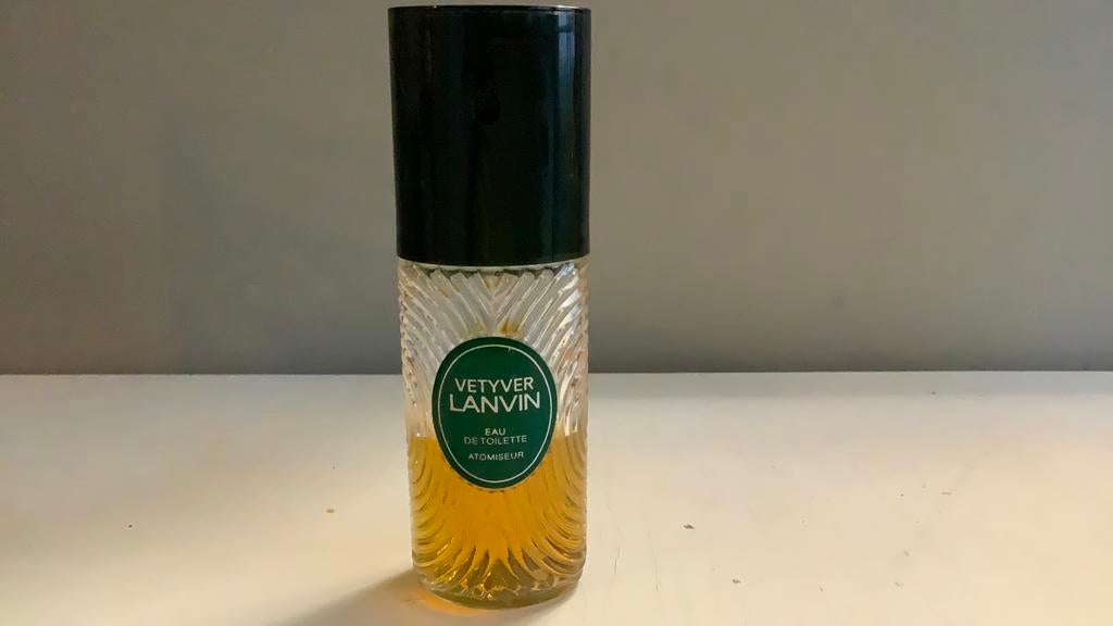 Eau de toilette vintage LANVIN Vetyver, Enlèvement ou Envoi, Utilisé