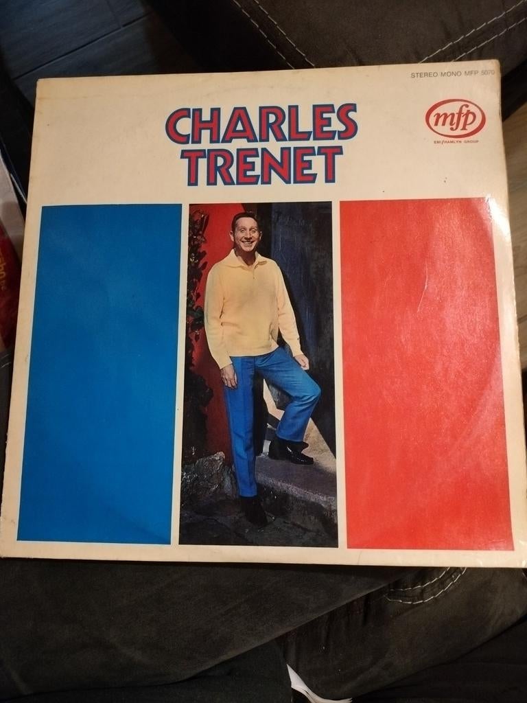 Vinyle 33 tours Charles Trenet, Enlèvement ou Envoi